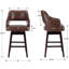 Tabouret de comptoir pivotant Elser-672405140-672405139