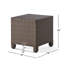 Table d'appoint d'extérieur en fonte d'aluminium 19 po-1298430362