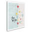 « love you coloré hearts », art textuel sur toile tendue-23090777
