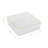 Martha Stewart Kerry Plastic Stackable Office Desk Drawer Organizers with Metallic Trim, 6" x 6"