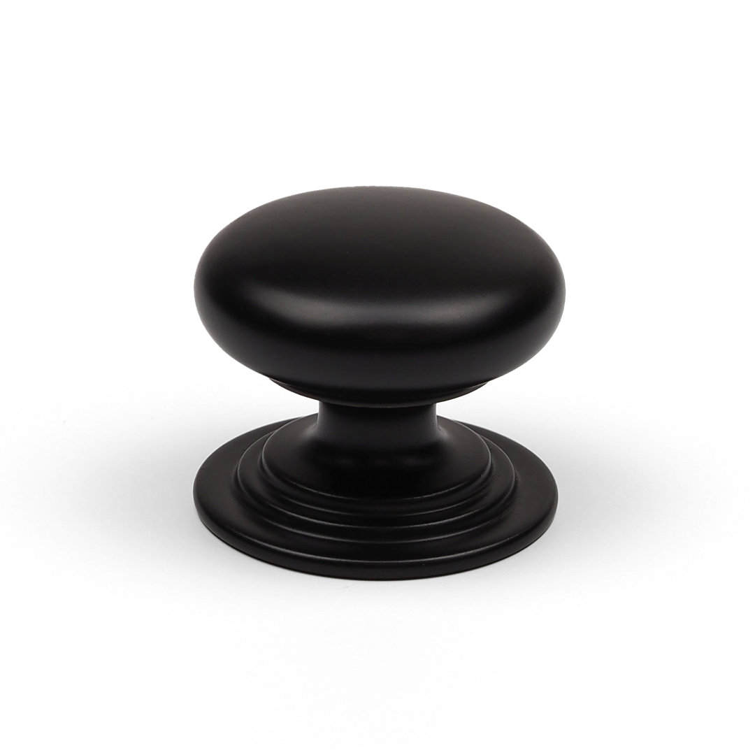Matt Black Cup & Coordinating Knobs