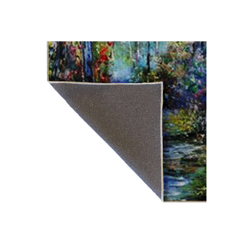 Tapis décoratif lavable à la machine, Sous-tapis rectangulaire de 3 pi 3 po x 4 pi 11 po