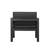 Aynura Modern Aluminum Outdoor Lounge Chair with Cushions-96924413