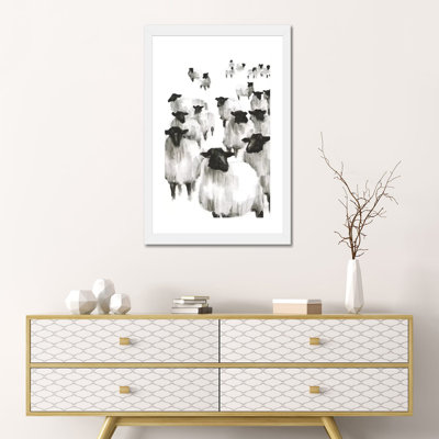 «Counting Sheep I» par Ethan Harper - reproduction d'art