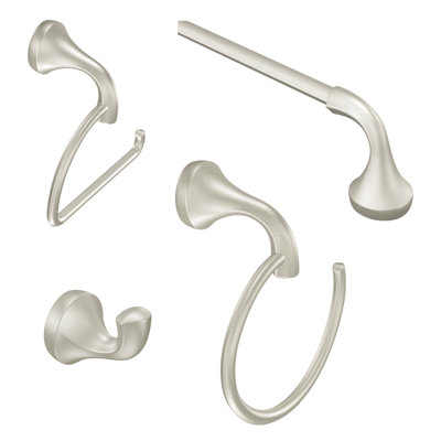 Eva 4 Piece Bathroom Hardware Set