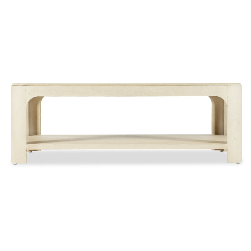 Archives Raffia Rectangle Cocktail Table