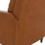 Fauteuil inclinable par pression en similicuir de 30,5 po de large Lana
