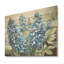 Blue Bonnets Ballet Horizon I - Bonnets bleus sur bois-649570224