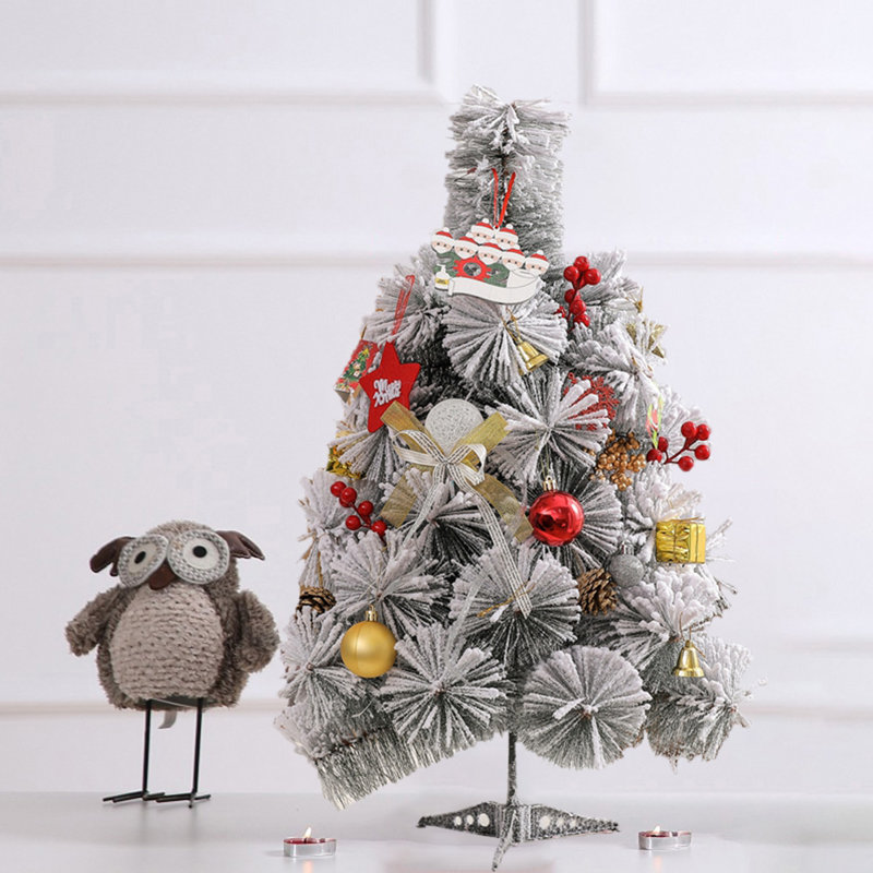 1.97' H Lighted Artificial Pine Christmas Tree