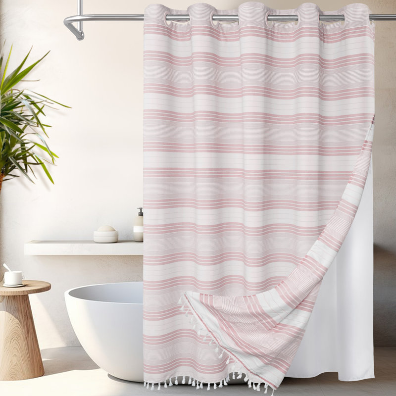 Rideau de douche Adamsun, Mauve