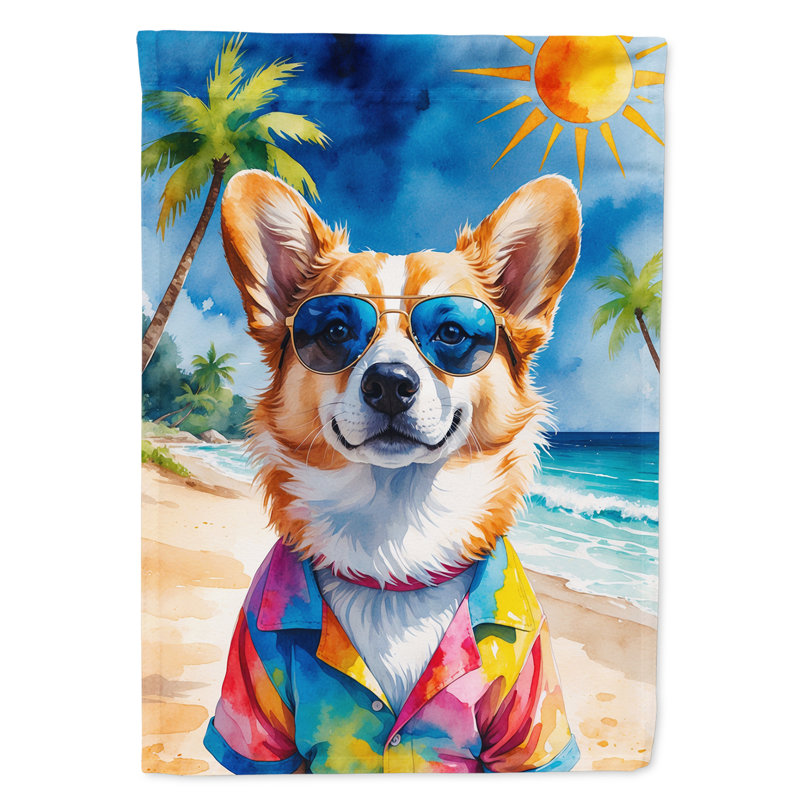 Drapeau de la maison esquimau américain, Corgi