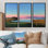 Summer Sunrise Meadows In Canada  - Vancouver Wall Décor Set