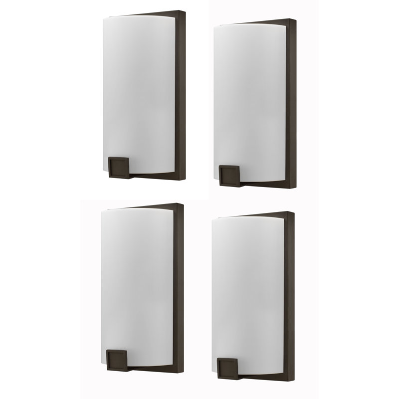 Truly Yours Flush Mounted Sconce, Metallic Bronze
