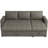 89" L-Shaped Sectional Sleeper Sofa with Hidden Storage, Faux Leather Pull-Out Sofa Bed for Living Room-1756575698