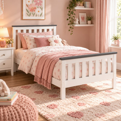 Solid Pine wood Shanghai Marcus Bed Frame