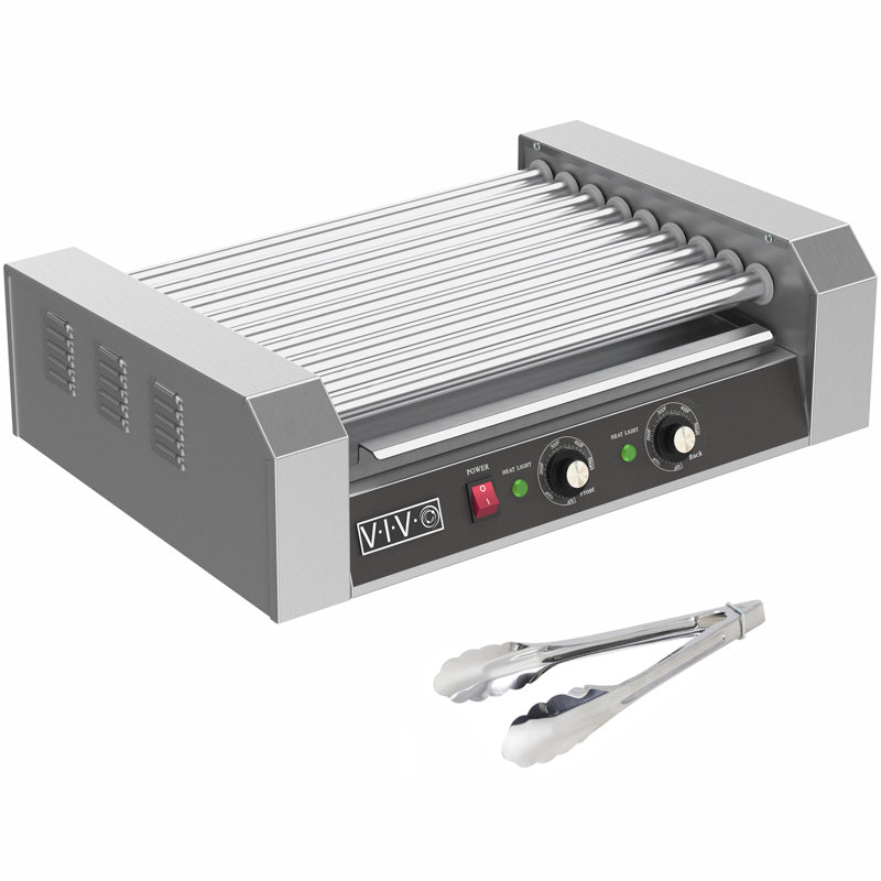 Hot-Dog électrique Vivo, H 7 po x L 22,5 po x P 15,9 po