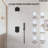 Pressure-Balanced Shower System with 6" Rain Shower Head, Handheld Spray and Rough-In Valve-106893501