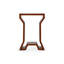 Table de bout en cuir