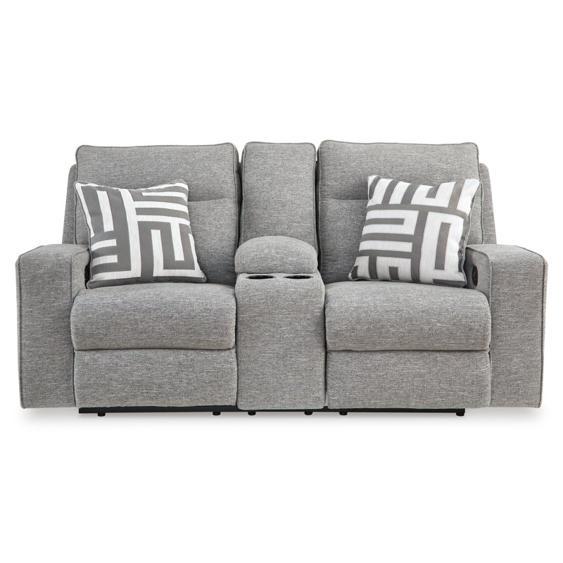 Kerle 78'' Upholstered Power Reclining Loveseat