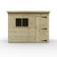 10x6w Tiger Elite Pressure-Treated Pent