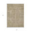 Tapis beige 10 pi x 14 pi beige oriental brun et vert