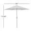 Parasol de marché Toscana-120711013