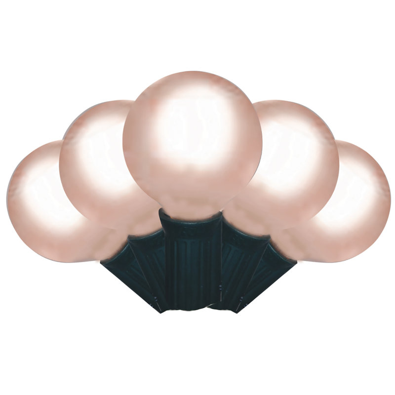 25 Lt G40 Patio Light, Satin Clear