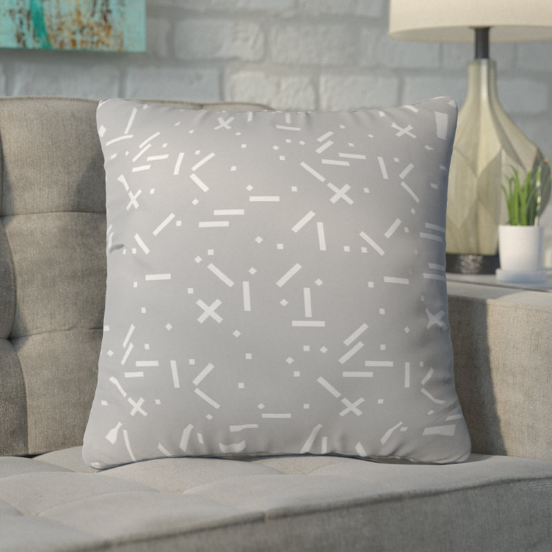 Coussin intérieur / extérieur Mareike Boehmer, 18 po x 18 po