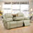 Beige Breathing Leather 3-Piece Living Room Recliner Sofa Set, Power Reclining Sofa With USB Charging, Wireless Charging, LED Lights, Storage & Cup Holders, Double Spring, Solid Wood Frame, Quiet Motor, 170° Sleep Function For Living Room
