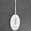 Carley Christmas Wishes Oval Shaped Ceramic Ornament