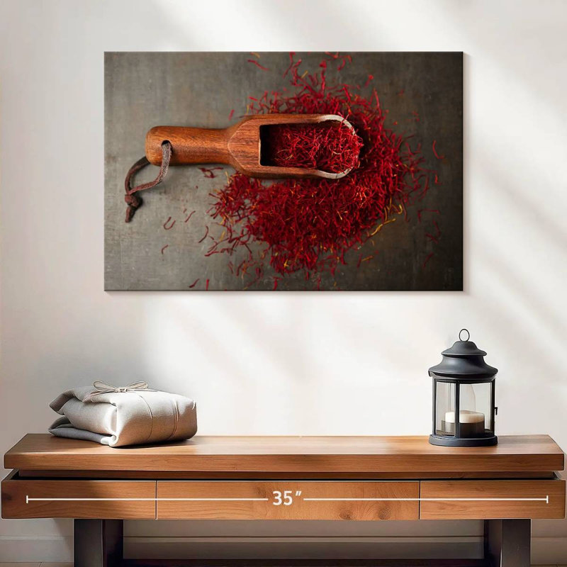Yarlin Red Spice, 16" H x 24" W