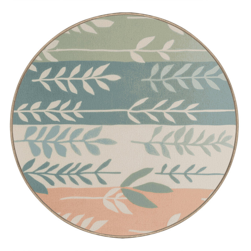 Meadow Glow Rug, Round 6'