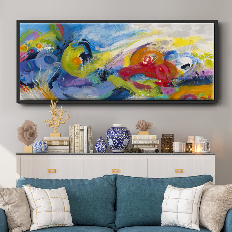 Racing Forms- Framed Canvas