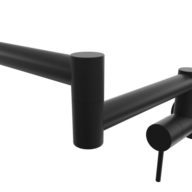 Gemini Pot Filler with Accessories, Matte Black