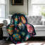 Décoration œufs floraux décorés - couverture Sherpa de qualité supérieure 1 pièce-100864456
