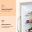 Klarstein 60m³ L Freestanding Mini Fridge