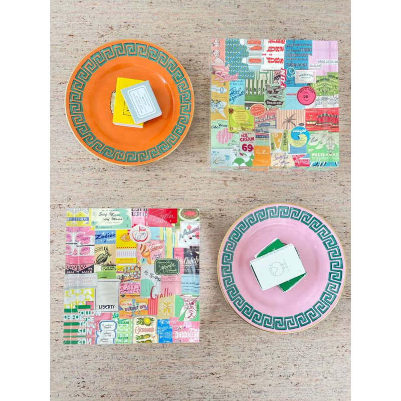 Summer Journal #2, Pink/Yellow/Green