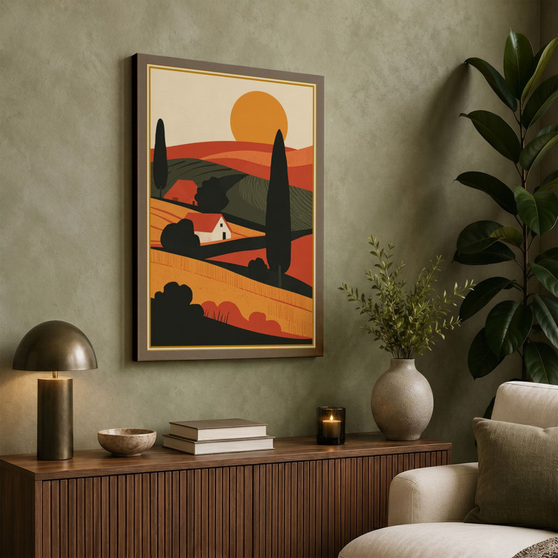 Print, 24x16 - 61.0 x 40.6 cm, Taupe Border
