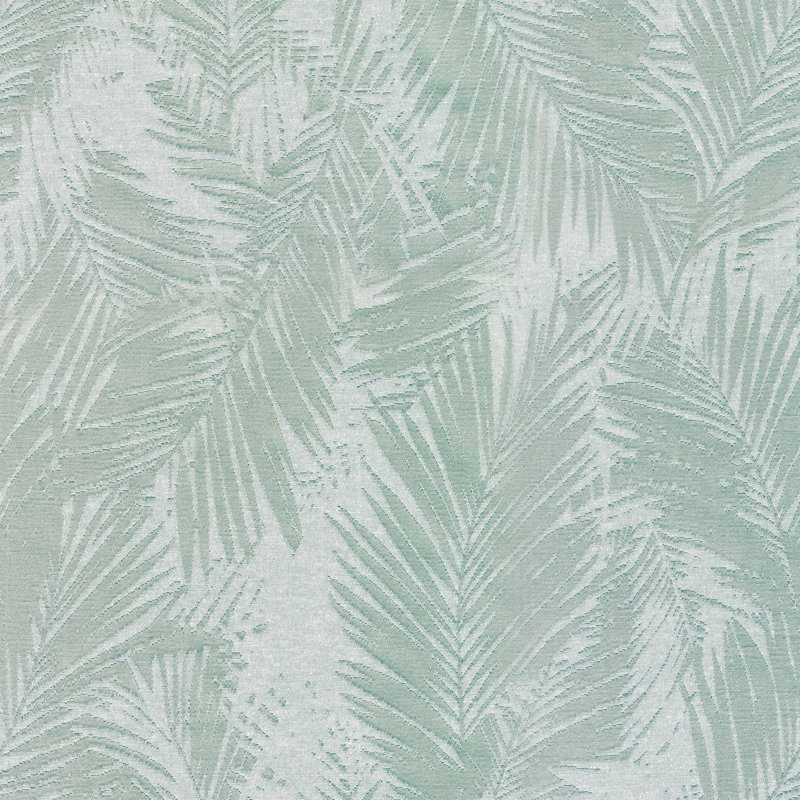 Leaf 52 x 84 Inch, Door Curtain - Pack of 2 Panels, Light Teal