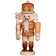 Christian Ulbricht Small Natural Wood Finish King Nutcracker 