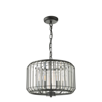 Avryl - Light Matt Black Pendant