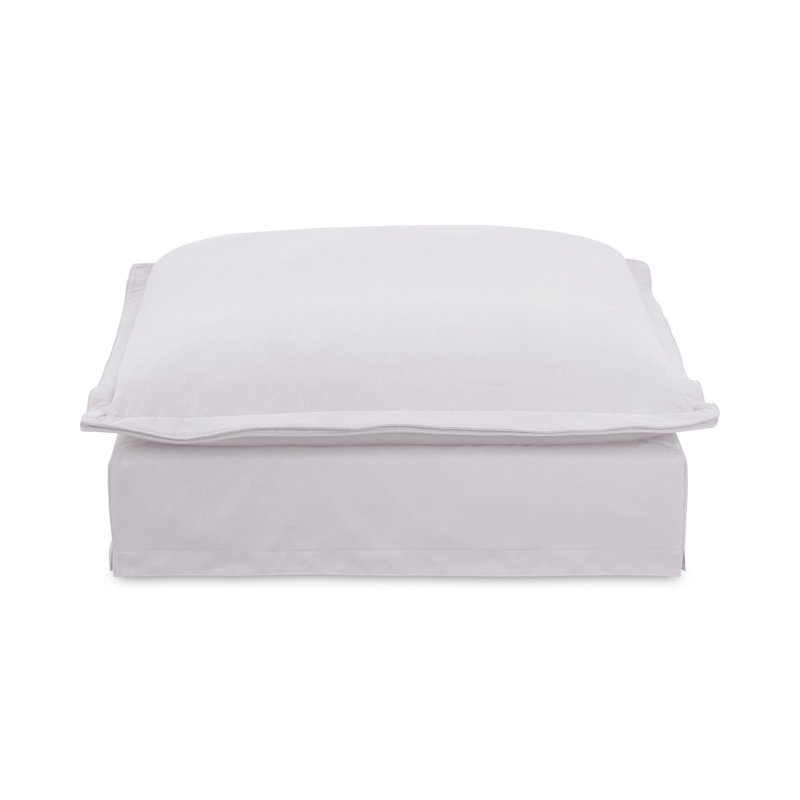 Repose-pieds Daylen, Blanc Livesmart® blanc
