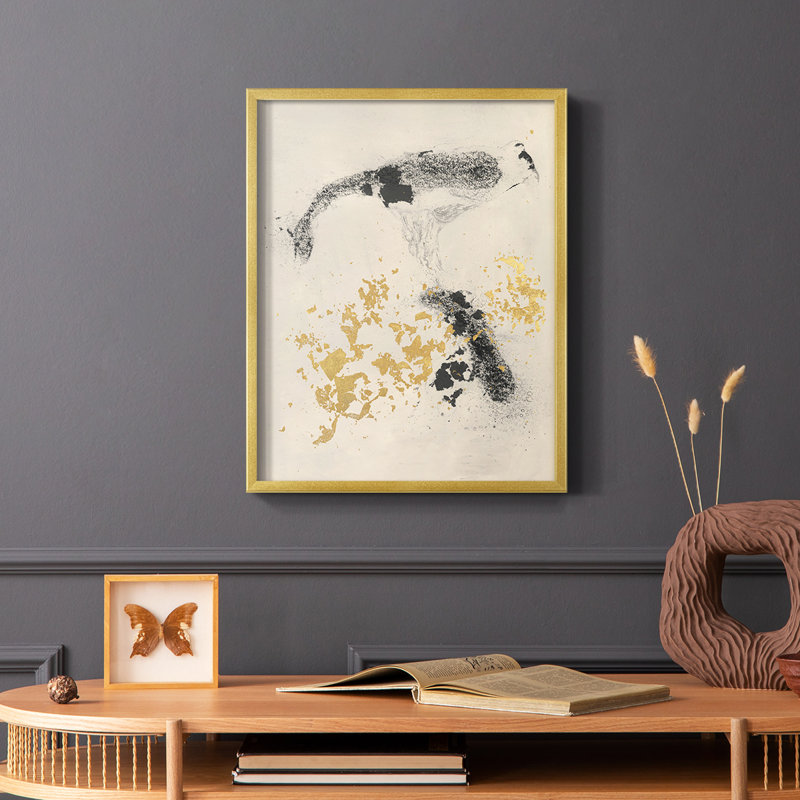 «Charcoal Remnants I», reproduction encadrée - bois massif, H 28 po x l 22 po