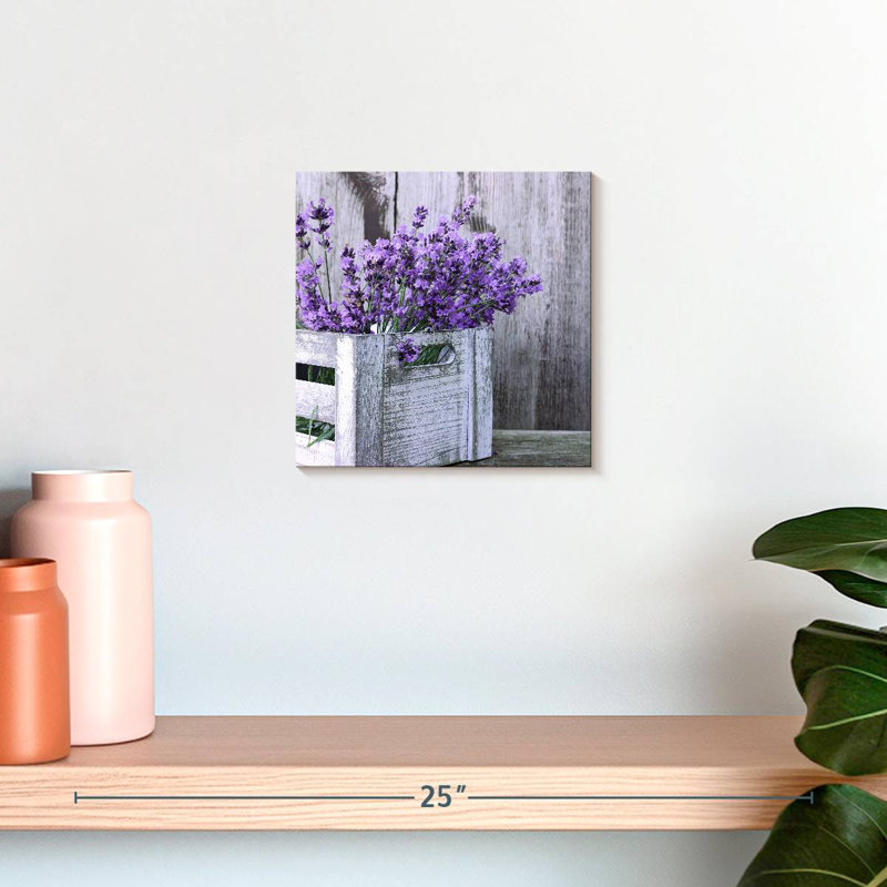 Arrangement de lavande Harnek, H 10 po x l 10 po