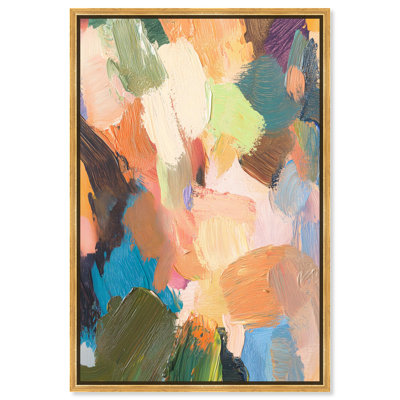 Surge chromatique III sur toile, abstrait coloré par Art Remedy