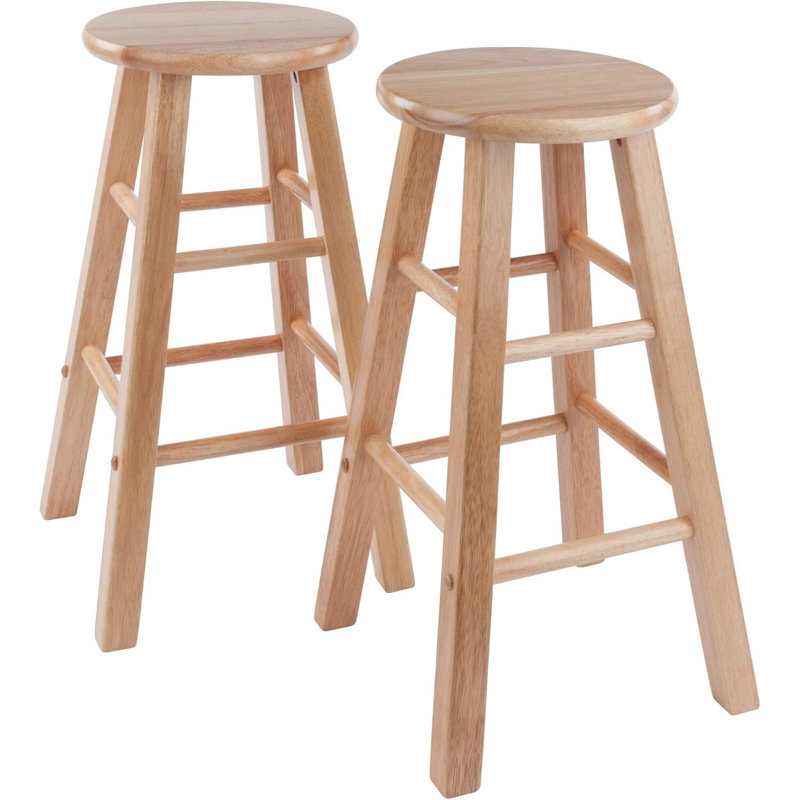 Element 2-Pc Bar Stool Set, Cream