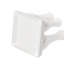 Vase en céramique 4 tubes Modern White