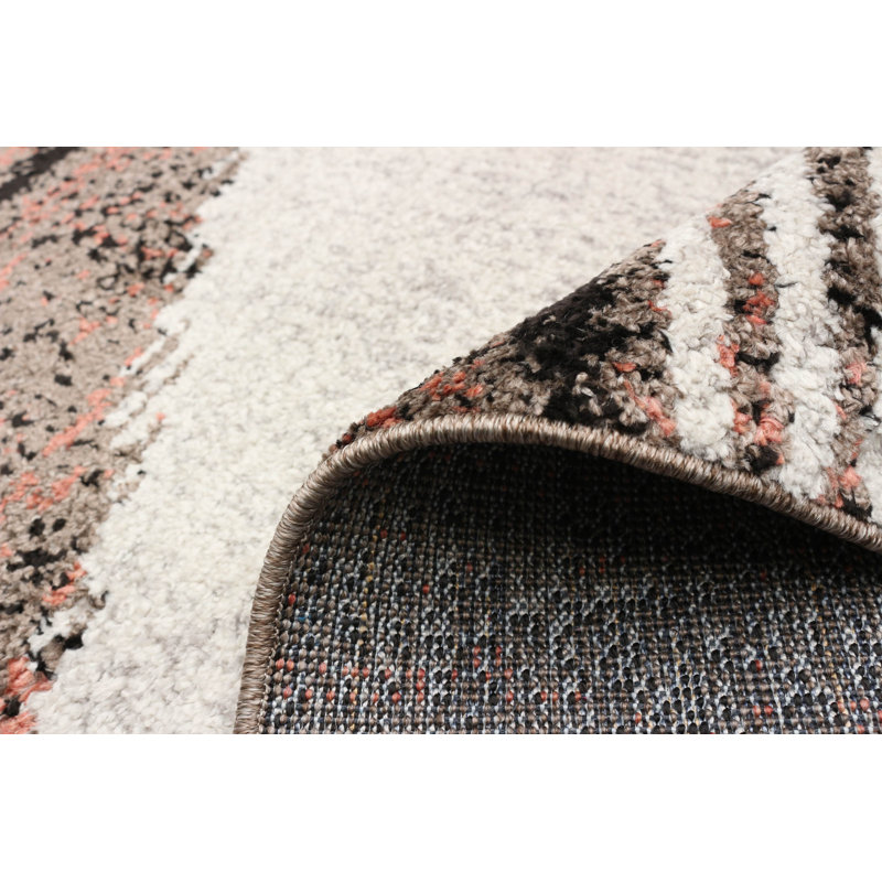 Abdul-Rahim Abstract Indoor Rug, Rectangle 7'10" x 10'5"
