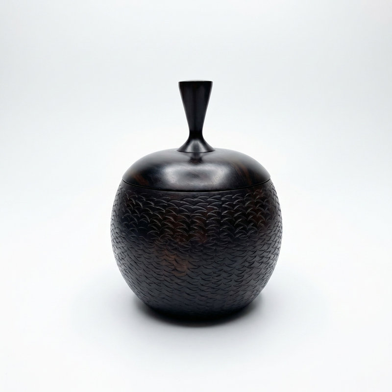 Ebony Wood Vessel - Khala Range, Style One