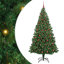 vidaXL Artificial Christmas Tree with 150 LEDs with Stand Green-609954521